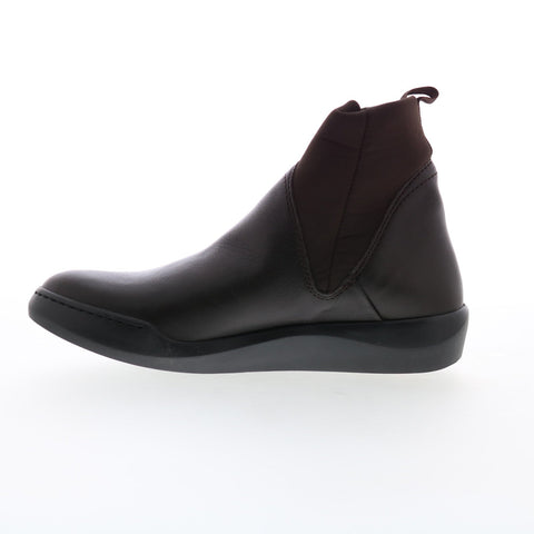 Softinos Beth BETH655SOF-004 Womens Brown Leather Casual Dress Boots