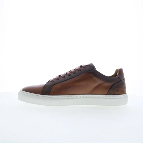 Bruno Magli Beto BM5BETB0 Mens Brown Leather Lifestyle Sneakers Shoes 