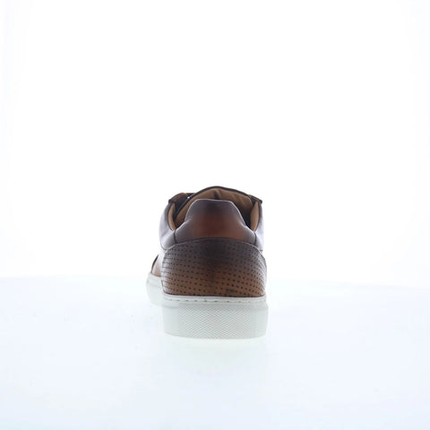 Bruno Magli Beto BM5BETB0 Mens Brown Leather Lifestyle Sneakers Shoes 