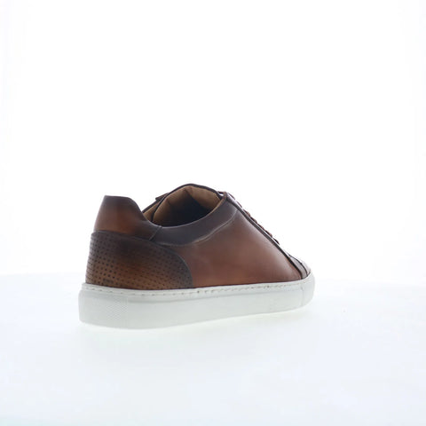 Bruno Magli Beto BM5BETB0 Mens Brown Leather Lifestyle Sneakers Shoes 