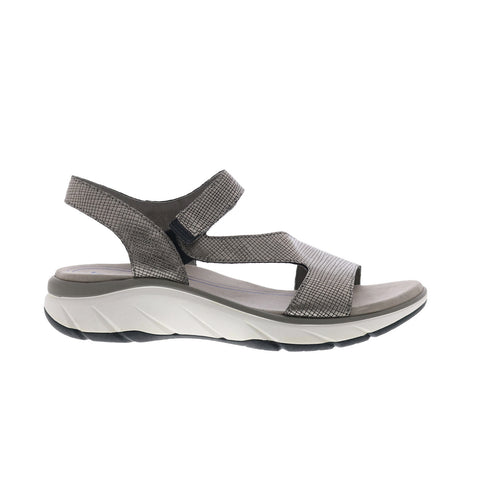 Bionica Cybele 3 BI0026008 Womens Gray Leather Strap Sport Sandals Shoes