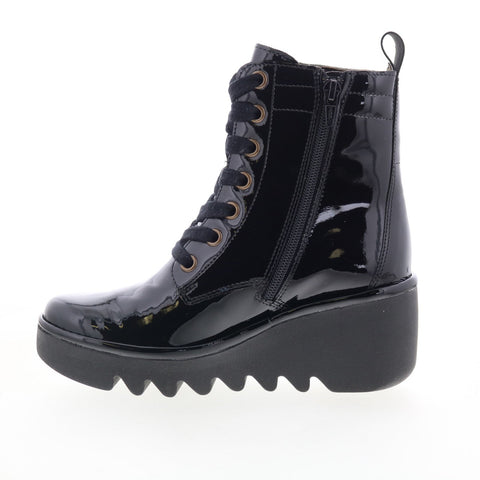 Fly London Biaz BIAZ329FLY-000 Womens Black Leather Casual Dress Boots