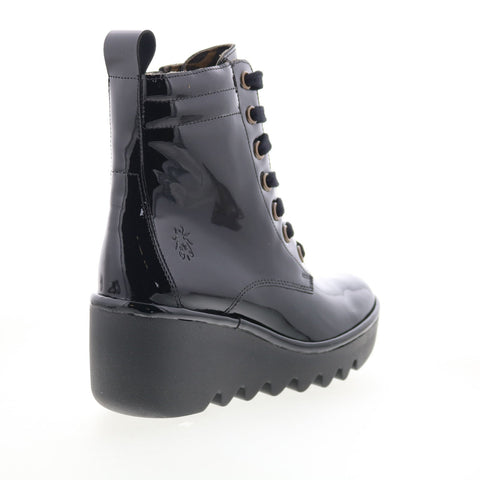 Fly London Biaz BIAZ329FLY-000 Womens Black Leather Casual Dress Boots