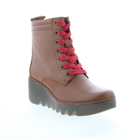Fly London Biaz BIAZ329FLY-009 Womens Brown Leather Casual Dress Boots