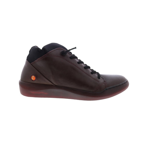 Softinos Biel BIEL549SOF-027 Womens Burgundy Leather Lifestyle Sneakers Shoes