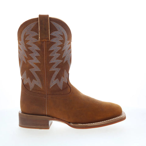 Justin Boots Big Bucks 11" FN7112 Mens Brown Leather Cowboy Western Boots