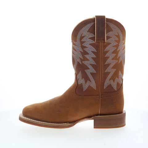 Justin Boots Big Bucks 11" FN7112 Mens Brown Leather Cowboy Western Boots