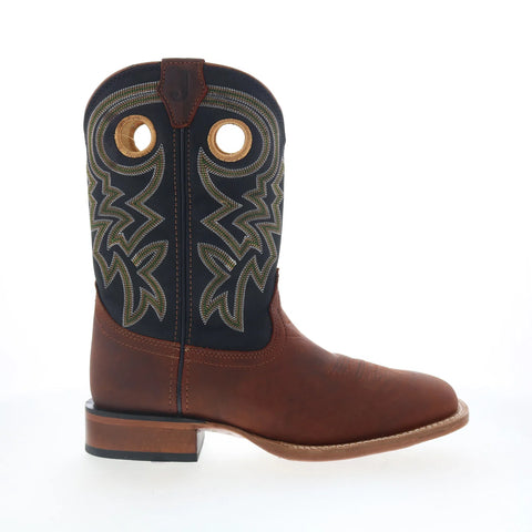 Justin Boots Big News 11" FN7021 Mens Brown Leather Cowboy Western Boots
