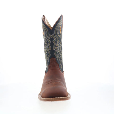 Justin Boots Big News 11" FN7021 Mens Brown Leather Cowboy Western Boots