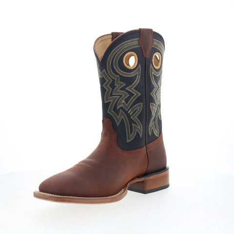Justin Boots Big News 11" FN7021 Mens Brown Leather Cowboy Western Boots