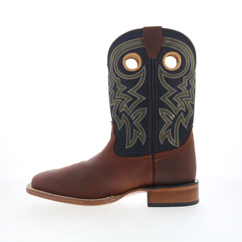 Justin Boots Big News 11" FN7021 Mens Brown Leather Cowboy Western Boots