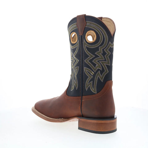 Justin Boots Big News 11" FN7021 Mens Brown Leather Cowboy Western Boots