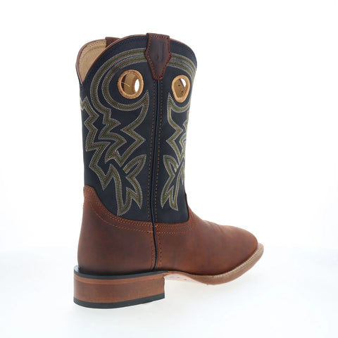 Justin Boots Big News 11" FN7021 Mens Brown Leather Cowboy Western Boots