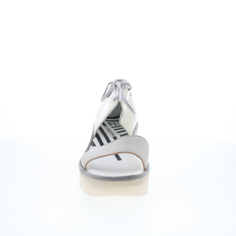 Fly London Bilu BILU465FLY-001 Womens Beige Wedges Sandals Shoes