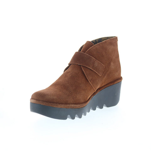 Fly London Birt BIRT397FLY-002 Womens Brown Suede Ankle & Booties Boots