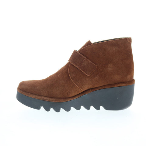 Fly London Birt BIRT397FLY-002 Womens Brown Suede Ankle & Booties Boots