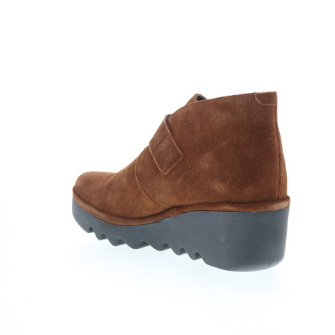 Fly London Birt BIRT397FLY-002 Womens Brown Suede Ankle & Booties Boots