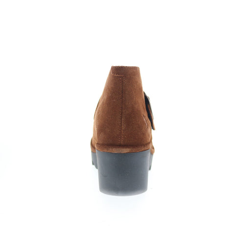 Fly London Birt BIRT397FLY-002 Womens Brown Suede Ankle & Booties Boots