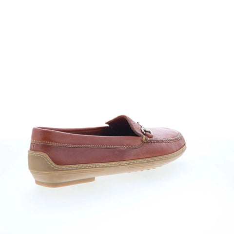 T.B. Phelps Bit Mens Brown Leather Slip On Loafers & Slip Ons Penny Shoes
