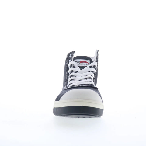 Avenger Blade 8 Eye Alloy Toe EH SR Mens Black Canvas Work & Safety Shoes
