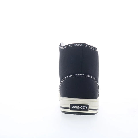 Avenger Blade 8 Eye Alloy Toe EH SR Mens Black Canvas Work & Safety Shoes