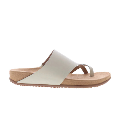 Softwalk Blaine S2305-131 Womens Beige Leather Slip On Slides Sandals Shoes