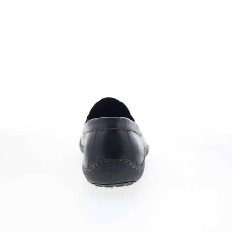 Born Caleb BM0008003 Mens Black Leather Loafers & Slip Ons Casual Shoes