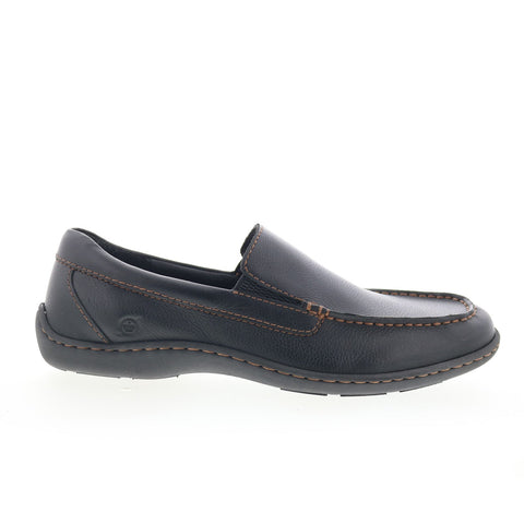 Born Brompton II BM0010703 Mens Black Loafers & Slip Ons Casual Shoes