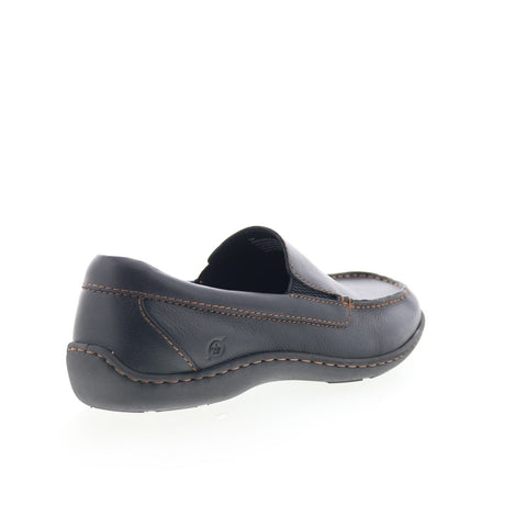 Born Brompton II BM0010703 Mens Black Loafers & Slip Ons Casual Shoes