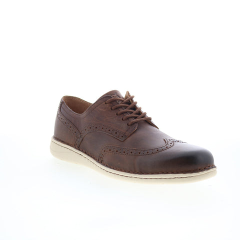 Born Tobias BM0012223 Mens Brown Leather Oxfords & Lace Ups Casual Shoes