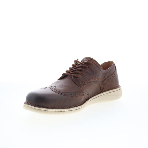 Born Tobias BM0012223 Mens Brown Leather Oxfords & Lace Ups Casual Shoes