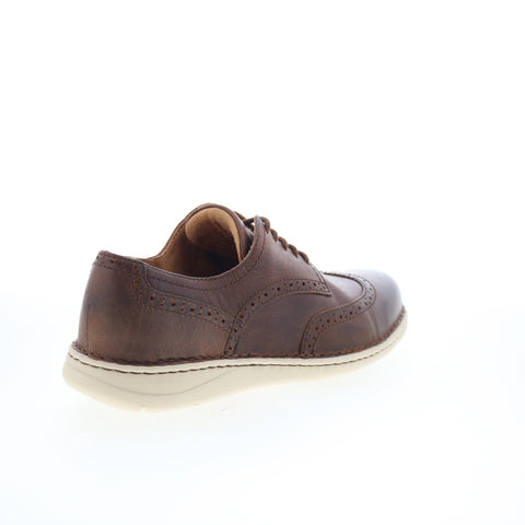 Born Tobias BM0012223 Mens Brown Leather Oxfords & Lace Ups Casual Shoes