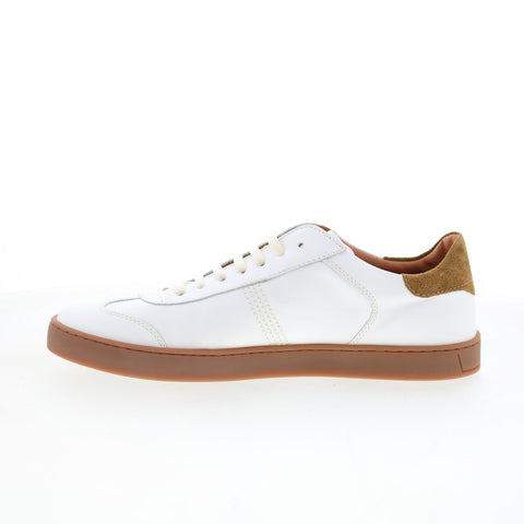 Bruno Magli Bono BM1BONG0 Mens White Leather Lifestyle Sneakers Shoes