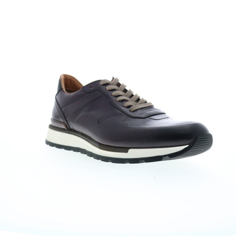 Bruno Magli Davio BM1DVOJ0 Mens Brown Leather Lifestyle Sneakers Shoes