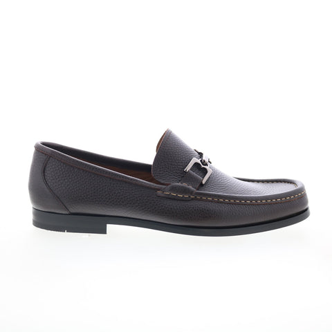 Bruno Magli Enrico BM1ENRC0 Mens Brown Loafers & Slip Ons Casual Shoes