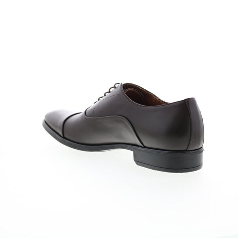 Bruno Magli Locascio BM1LOCC0P Mens Brown Oxfords & Lace Ups Cap Toe Shoes