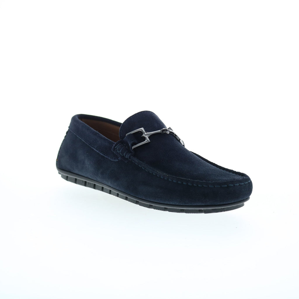 Bruno Magli Xander BM2XANN1 Mens Blue Loafers & Slip Ons Moccasin Shoe ...