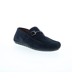 Bruno Magli Xander Navy NEW BRUNO MAGLI Xander Navy Suede Loafers Slip On Casual  main image 4