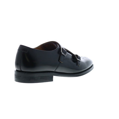 Bruno Magli Alfeo BM3AFOA0 Mens Black Oxfords & Lace Ups Monk Strap Shoes