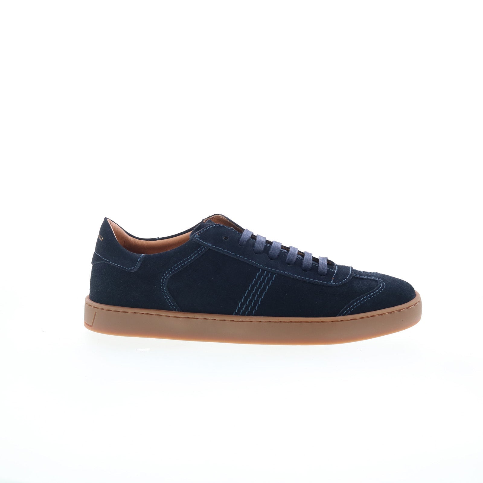 Bruno Magli Bono BM3BONN1 Mens Blue Suede Lace Up Lifestyle