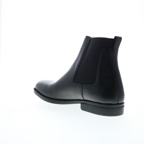 Bruno Magli Byron BM3BYRA0 Mens Black Leather Slip On Chelsea Boots