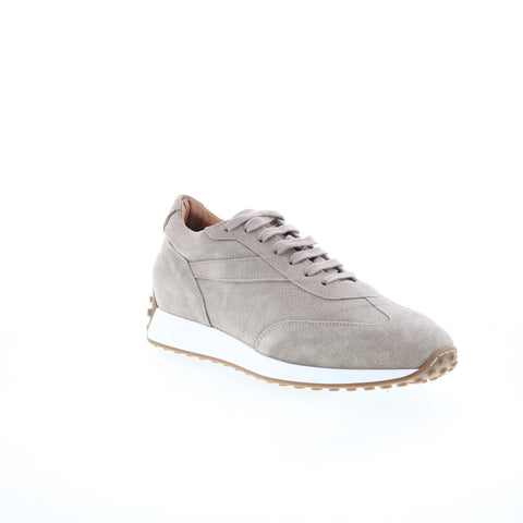 Bruno Magli Duccio BM3DCOO1 Mens Gray Leather Lifestyle Sneakers Shoes