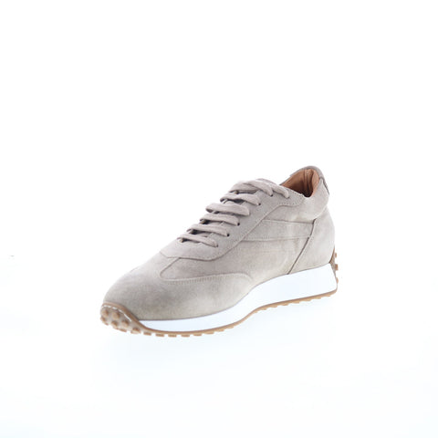 Bruno Magli Duccio BM3DCOO1 Mens Gray Leather Lifestyle Sneakers Shoes