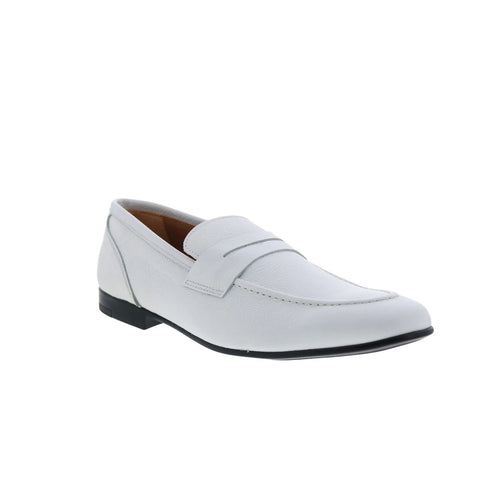 Bruno Magli Lastra BM3LASG3 Mens White Loafers & Slip Ons Penny Shoes