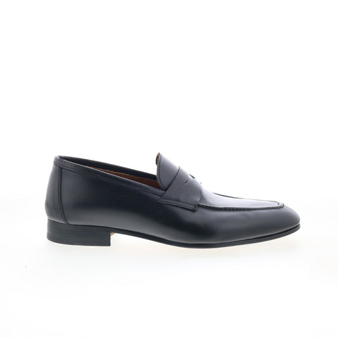 Bruno Magli Manfredo BM3MANA Mens Black Loafers & Slip Ons Penny Shoes