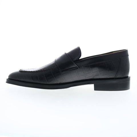 Bruno Magli Nathan BM3NTNA13 Mens Black Loafers & Slip Ons Penny Shoes