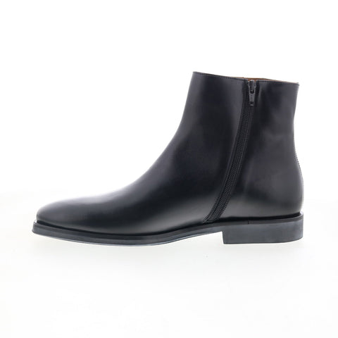 Bruno Magli Raging Boot BM3RBOA0 Mens Black Leather Zipper Chelsea Boots