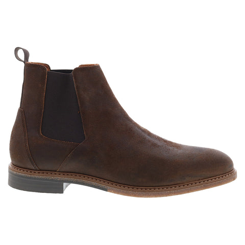 Bruno Magli Simon BM3SIMC0 Mens Brown Leather Slip On Chelsea Boots
