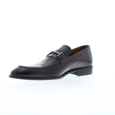 Bruno Magli Sante BM3SNTJ0 Mens Burgundy Loafers & Slip Ons Casual Shoes
