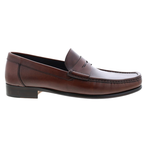 Bruno Magli Tonio BM3TONE0 Mens Brown Loafers & Slip Ons Penny Shoes